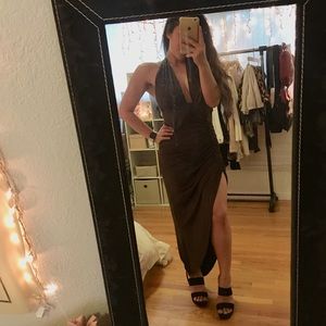 Sexy Olive Green Dress